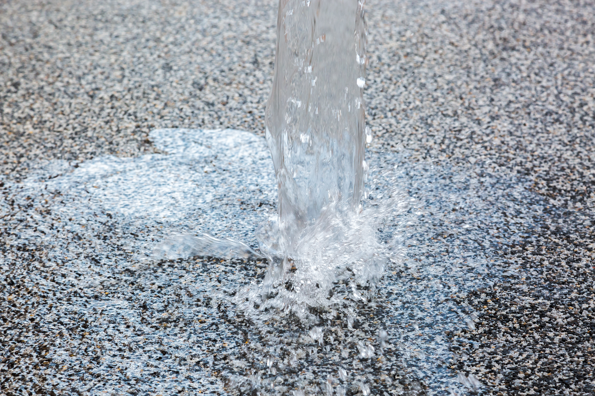 Vuba Resin Bound is 19 times more permeable than block paving!