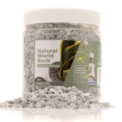 Natural World Rock Plant Topper Stones - Paloma Grey 2kg (Free Next Day Delivery)